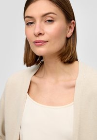 s.Oliver BLACK LABEL MIT 3/4-ÄRMEL - Gilet - beige