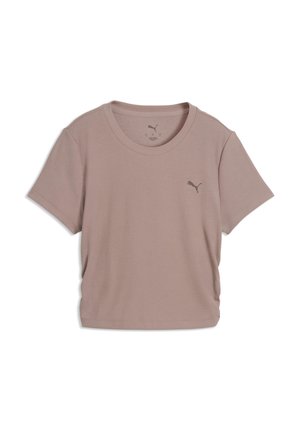 W CLOUDSPUN TEE - T-shirt imprimé - sandstone