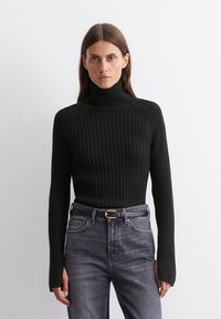 Marc O'Polo LONGSLEEVE TURTLE NECK - Maglione - black