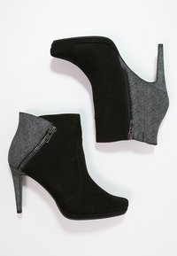 Tamaris Stivaletti con tacco - black