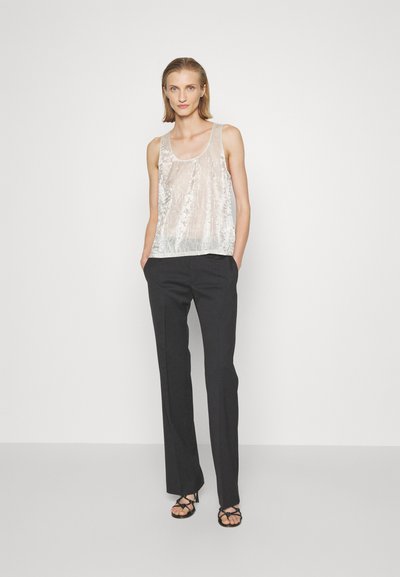 Filippa K CRINKLED TANK - Μπλούζα - white