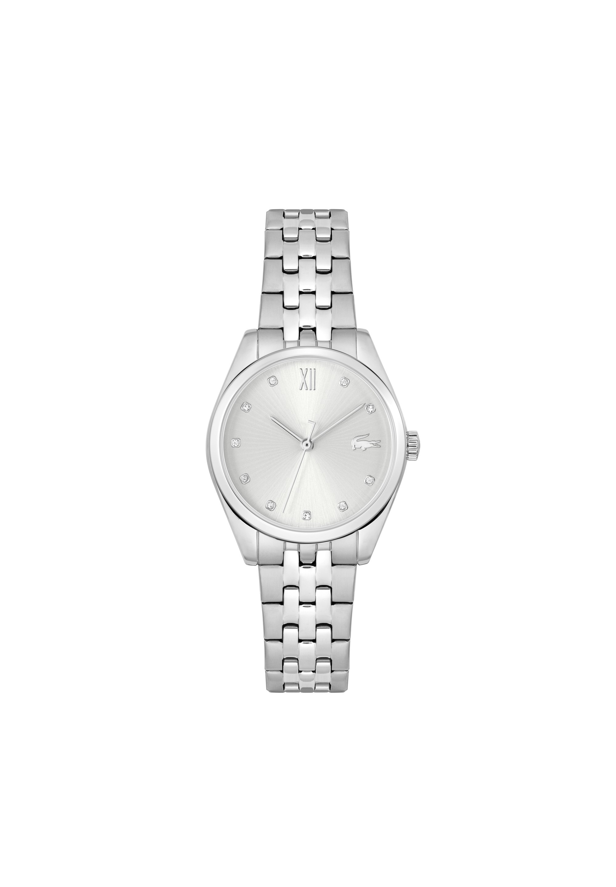 Lacoste TUILERIE Horloge silberfarben silber silberweiss
