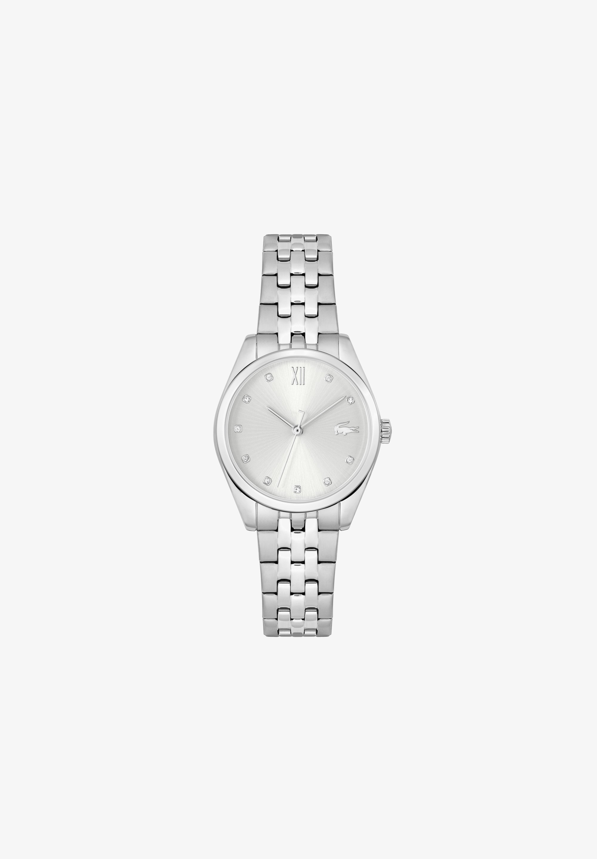 Lacoste TUILERIE Horloge silberfarben silber silberweiss