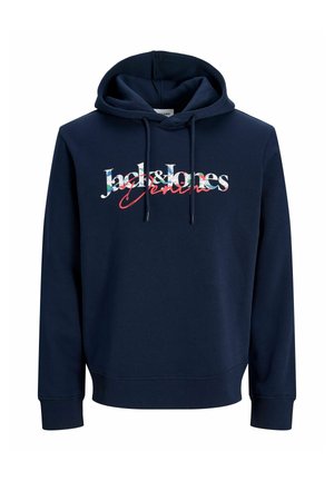 Jack & Jones, HOODIE PLUS SIZE - Sweat à capuche - navy blazer