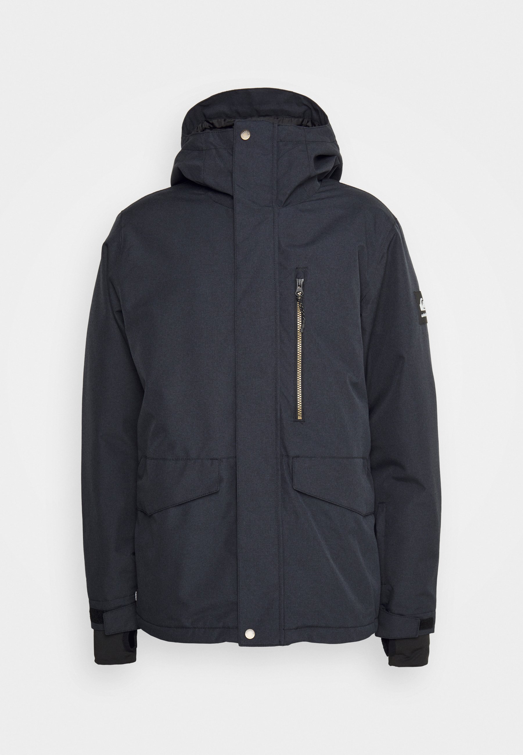 Quiksilver MISSION SOLID - Snowboard jacket - TRUE BLACK/black