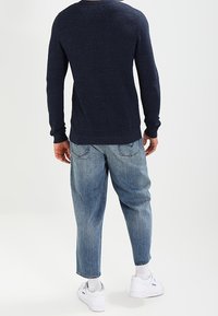 Jack & Jones Stickad tröja - dark blue