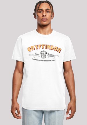 HARRY POTTER GRYFFINDOR TEAM QUIDDITCH - Print T-shirt - white