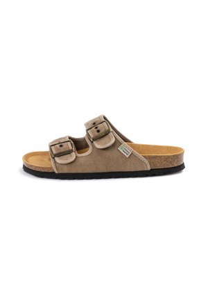 Sandalias planas - beige