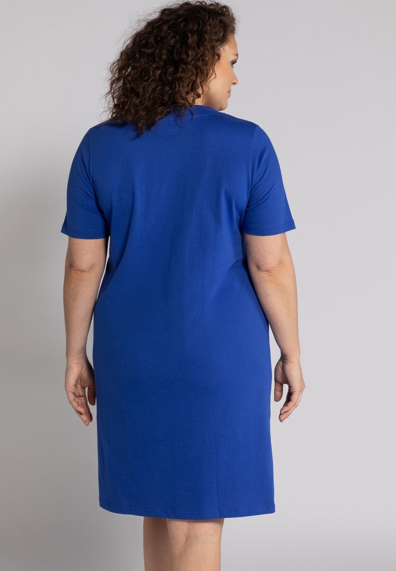 Damen Nachthemden | Ulla Popken Nachthemd dunkles azurblau/blau - UV74443 Damen Nachthemden | Ulla Popken Nachthemd dunkles azurblau/blau - UV74443