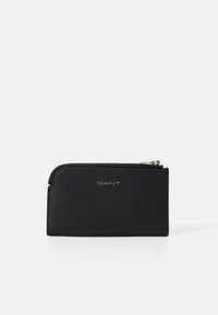 GANT ZIPPERED CARD HOLDER UNISEX - Portafoglio - black