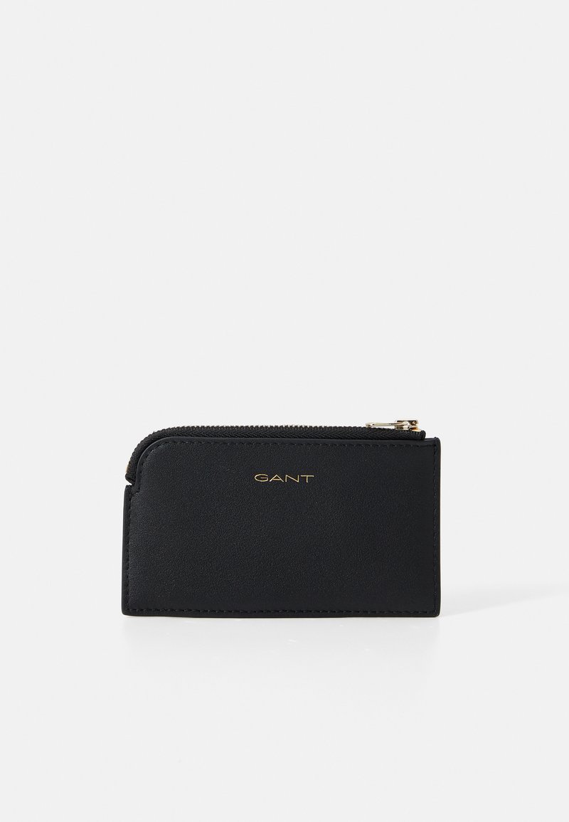GANT ZIPPERED CARD HOLDER UNISEX - Portafoglio - black