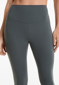 OYSHO COMFORTLUX HIGH - Leggings - Byxor - mottled light blue