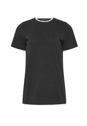 Long Tall Sally, PLUS SIZE SHORT SLEEVE T-SHIRTS - Basic T-shirt - black