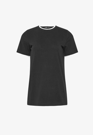 Long Tall Sally, PLUS SIZE SHORT SLEEVE T-SHIRTS - T-shirt basique - black