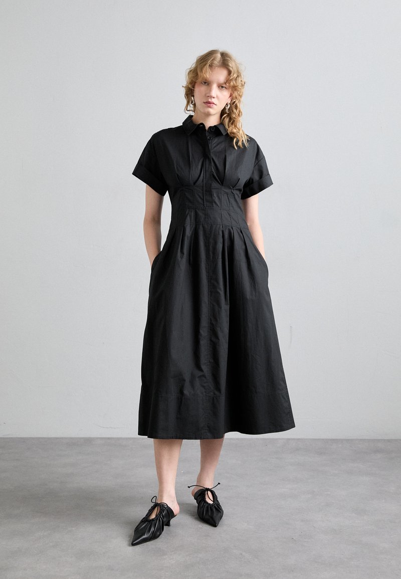 Proenza Schouler White Label BALSTON DRESS - Srajčna obleka - schwarz
