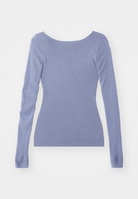 KATHRIN - Strikkegenser - dull blue