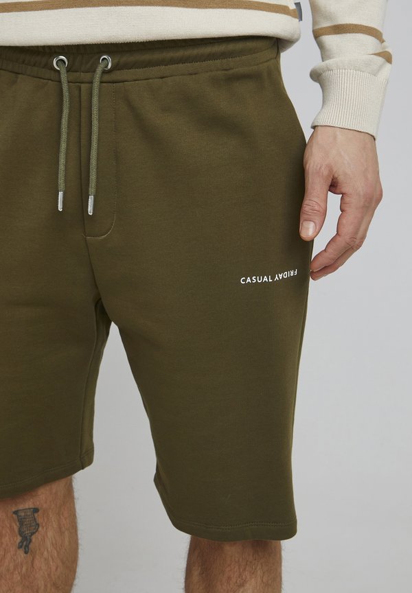 CFPHENIX RELAXED FIT - Tracksuit bottoms - dark olive4