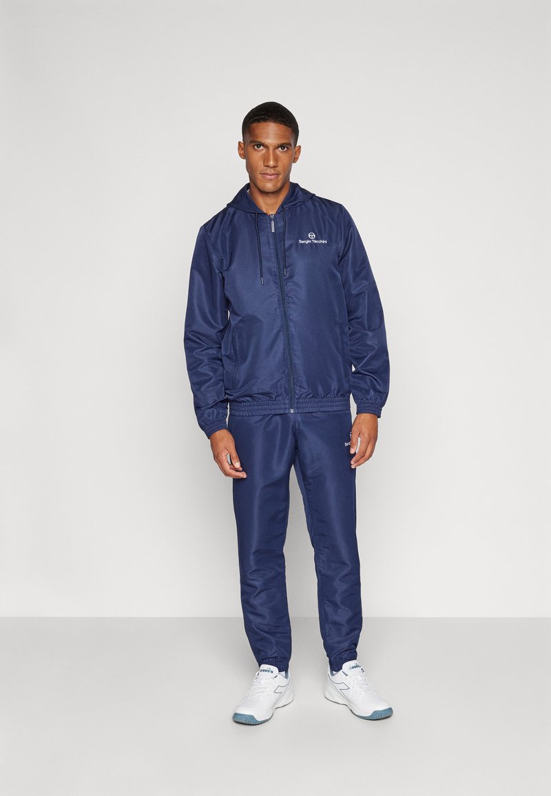 Sergio Tacchini CARSON HOODIE TRACKSUIT SET - Treningas - navy