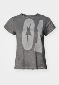 DISCHARGE TEE UNISEX - T-shirt estampada - grey