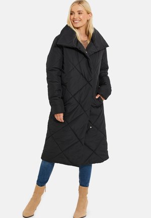 PERIDOT QUILTED PUFFER - Téli kabát - black