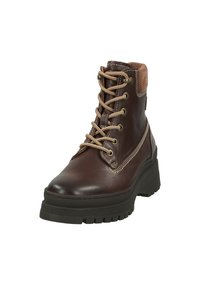 camel active MOUNTAIN - Lace-up ankle boots - brown