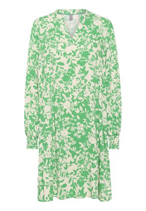 Culture, CUJENNY GISELLE - Denné šaty - green whitecap flower