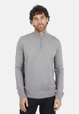 Strickpullover - light grey