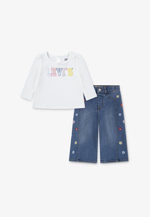 Levi's® SET - Avar lõikega teksad - blanc de blanc