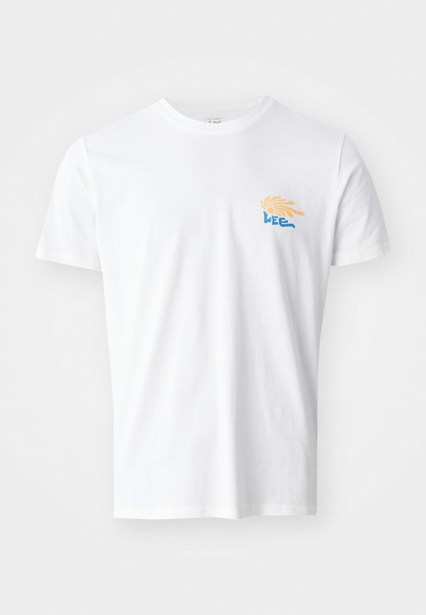 MEDIUM LOGO TEE - Print T-shirt - ecru4