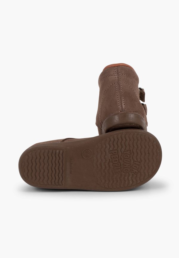 ADHERENTE ADORNO HEBILLAS – Lauflernschuh – topo