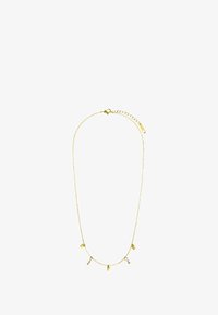 Geselecteerd, gold-coloured/purple