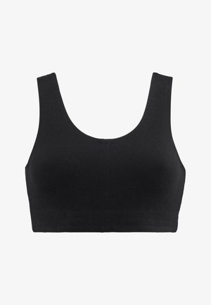hessnatur FITTED - Top - schwarz