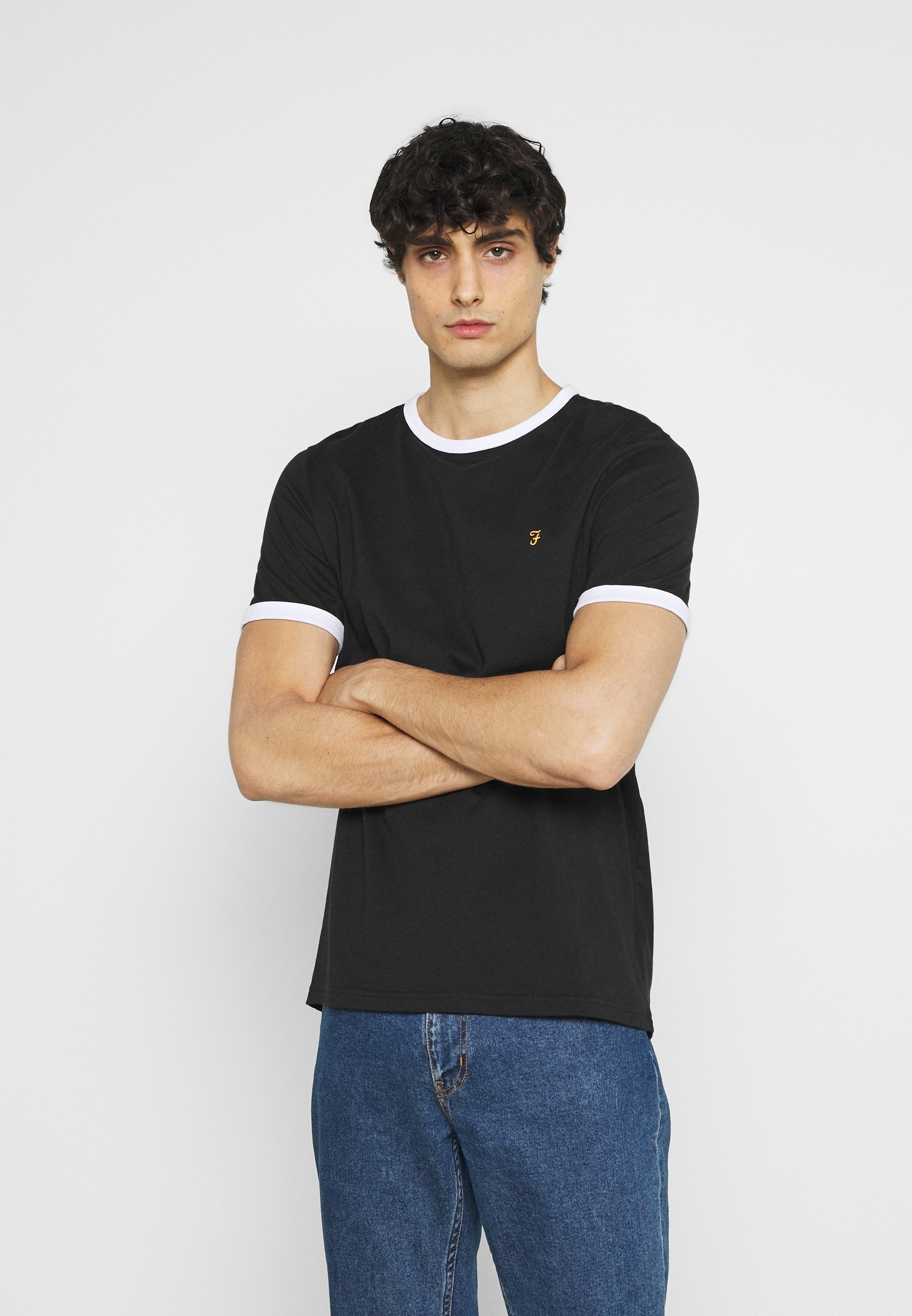 Farah GROVES RINGER TEE - Marškinėliai 