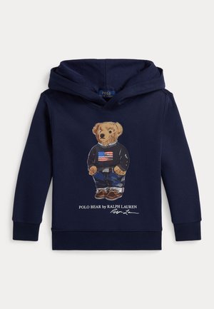 Polo Ralph Lauren POLO BEAR FLEECE HOODIE 2-6Y UNISEX - Kapuutsiga pusa - cruise navy core bear