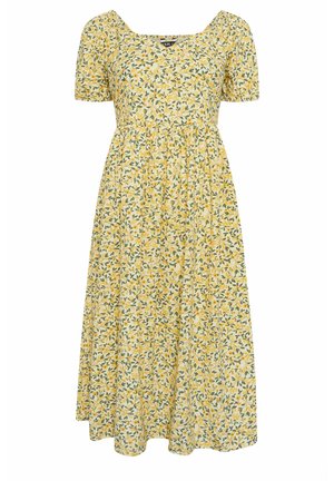 Yours Clothing, PLUS SIZE MAXI DRESSES - Hverdagskjole - yellow