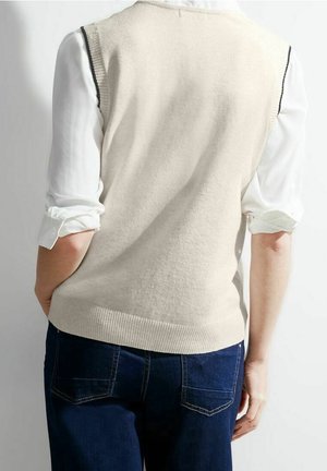 Pullover - mottled beige