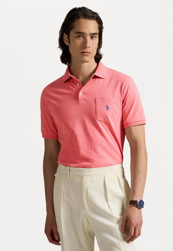 CLASSIC FIT JERSEY POCKET POLO SHIRT - Polo shirt - desert rose