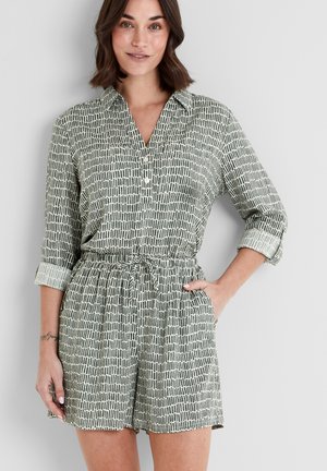 KADINA - Blouse - green dash print