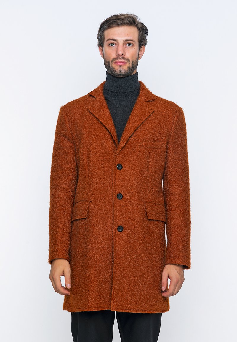 Herren Trenchcoats | Giorgio Di Mare Kurzmantel brick/orange - IV62978 Herren Trenchcoats | Giorgio Di Mare Kurzmantel brick/orange - IV62978