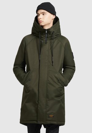 Parka - dark green