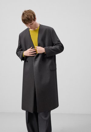 Classic coat - grey brown