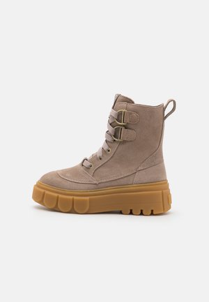 CARIBOU BOOT LACE WP - Veterboots - omega taupe