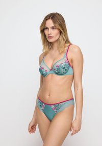 Marie Jo LIZELOT PLUNGE - Kaarituettomat rintaliivit - bali green