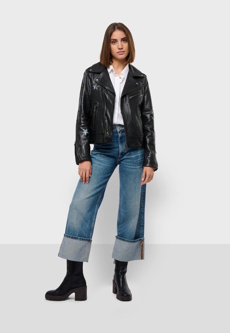 Oakwood Leren jas zwart Oakwood Leren jas zwart