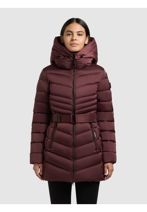 khujo KINA - Zimní kabát - moscato red