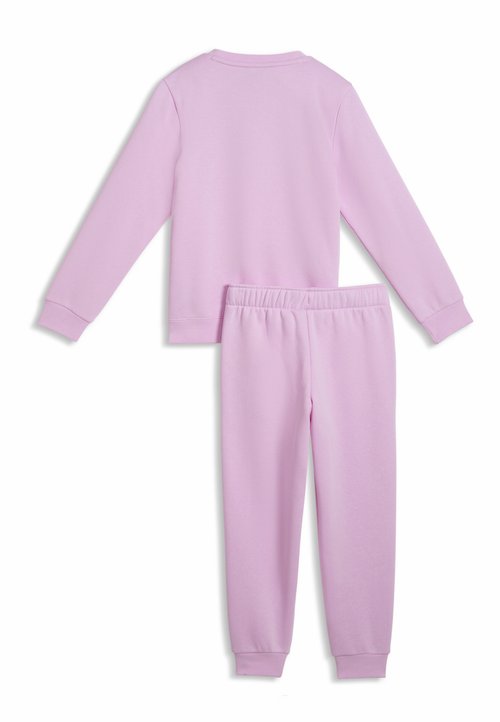 PUMA ESSENTIALS LOGO LAB CREW TRAININGSANZUG UNISEX SET - Tracksuit - mauve glow — foto 5