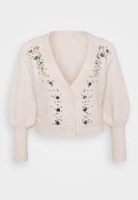 ONLY ONLJULIA BATWING CARDIGAN - Chaqueta de punto - pumice stone
