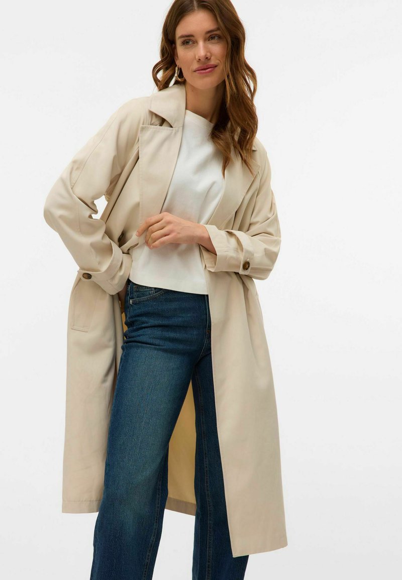 Vero Moda - Trentšmantel - oatmeal, Suurenda
