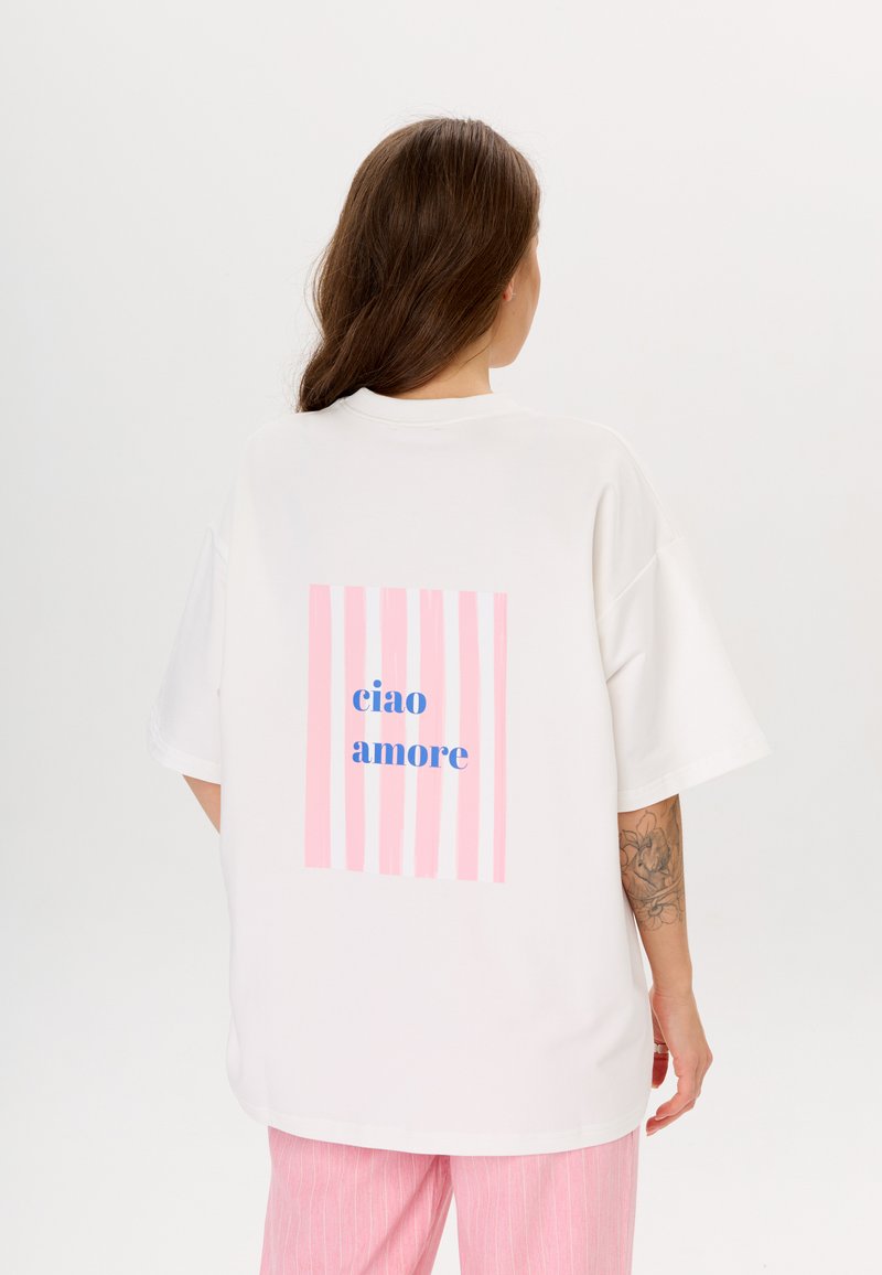 MIRONS - T-shirt z nadrukiem