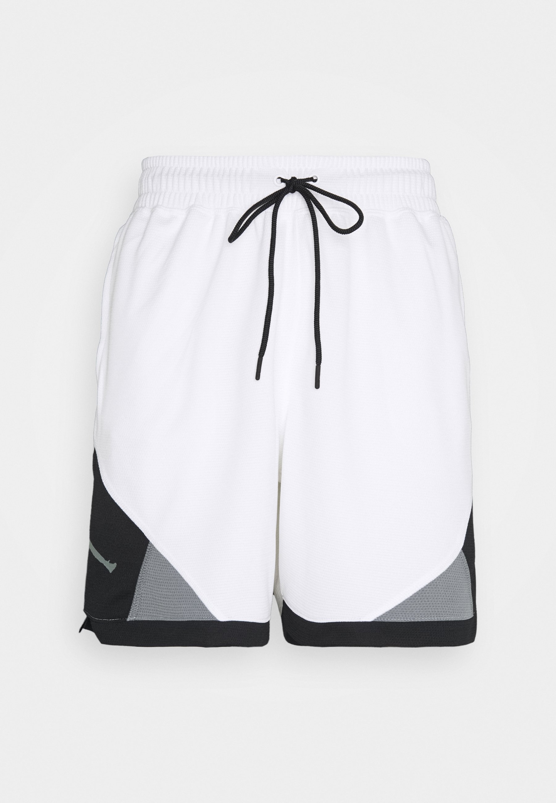 Jordan DRY AIR DIAMOND SHORT - Pantaloncini sportivi - white/black/smoke  grey/bianco - Zalando.it